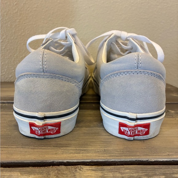 Vans Women’s Old Skool Gray Dawn  Suede Sneakers Sz 7.5 - Picture 6 of 8